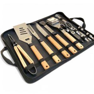 סט כלים למנגל 18 חלקים