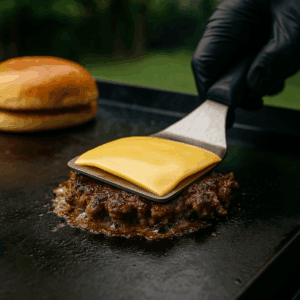 איך להכין סמאש בורגר