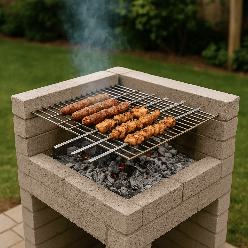 בניית מנגל פחמים טעם מושלם וחוויה אדירה